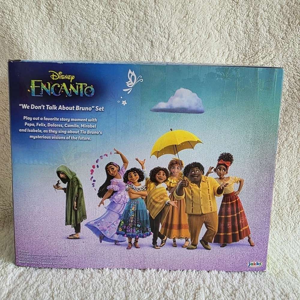 New Disney's Encanto We Don't Talk About Bruno 3 inch Small Collectible Fashion